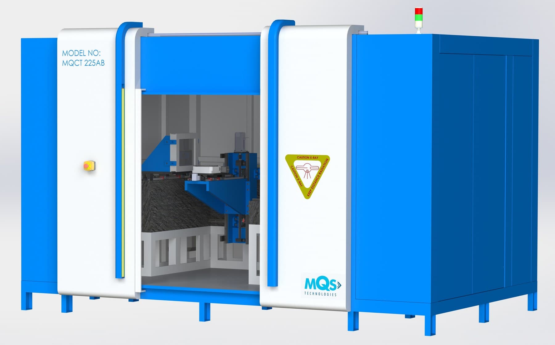MQS MQX.NeVa industrial CT inspection cabinet